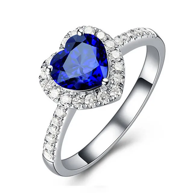 Buy Fine Jewelry Sapphire Rings For Women Real S925