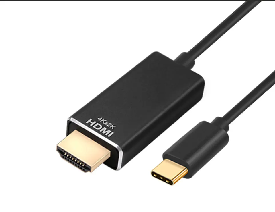Type-C to HDMI Cable Type C HDMI 4K 60HZ 1.8M 6Ft HDTV Adapter  For Macbook Samsung Galaxy S9 S8 Huawei Mate 10 HDMI to Type-C Cable (11)