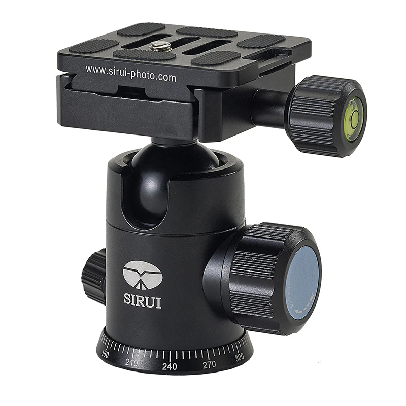 SIRUI Aluminum Tripod Head 360 Degree Panoramic Ball Head With TY 50X