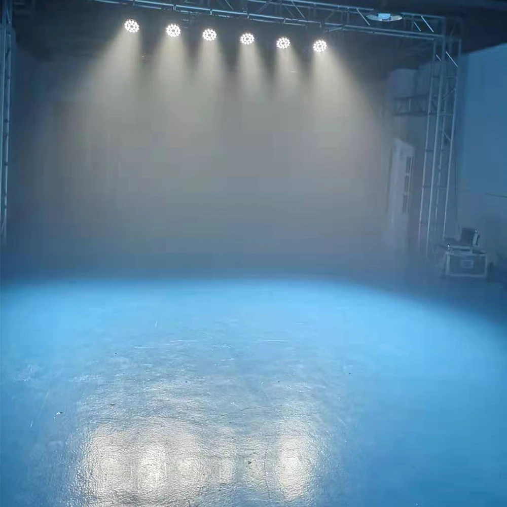 Luzes de Palco 6 Pçs e lote Discoteca Dmx Fase Luz Par Led Par 18x12 w Rgbw 4in1 Par Pode 9 par led par 18x12 w rgbw 4in1 par pode luzes de palco
