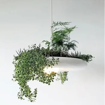 

Modern LED Pendant Lights Flower Pot Creative Home Decor Hanglamp Restaurant Personality Pendant Lamp Loft Lights & Lighting