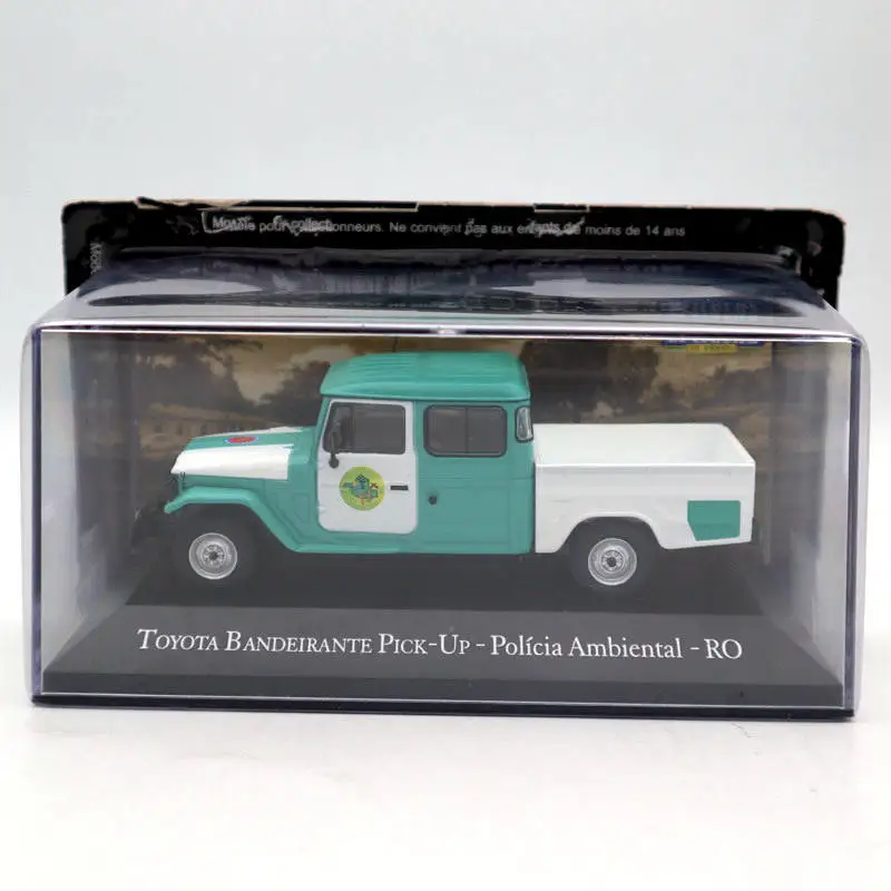 

IXO 1:43 Bandeirante Pick UP Policia Ambiental RO truck Diecast Models Collection Toys Car
