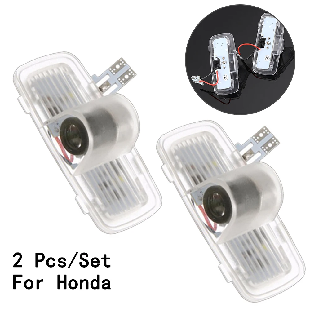 

With Logo 5W Ghost Shadow Projetor 2Pcs/Set LED Courtesy Lens Include Only For Honda/Accord/Crosstour