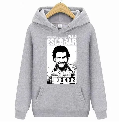 

Pablo Escobar HOODIES Men Brand Cotton HOODIES Man Fashion Sleeve Cotton HOODIES Tops GHYTR