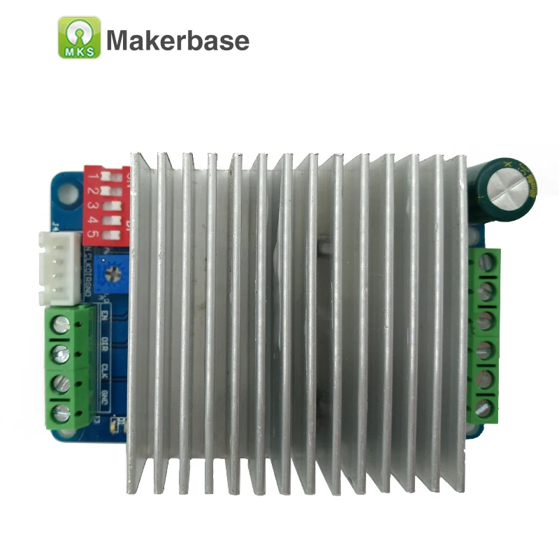 Ceny MKS LV8727 sterownik silnika krokowego CNC steper moduł sterownik krokowy ultra cichy Max 4A 128 microstep z dużym radiatorem
