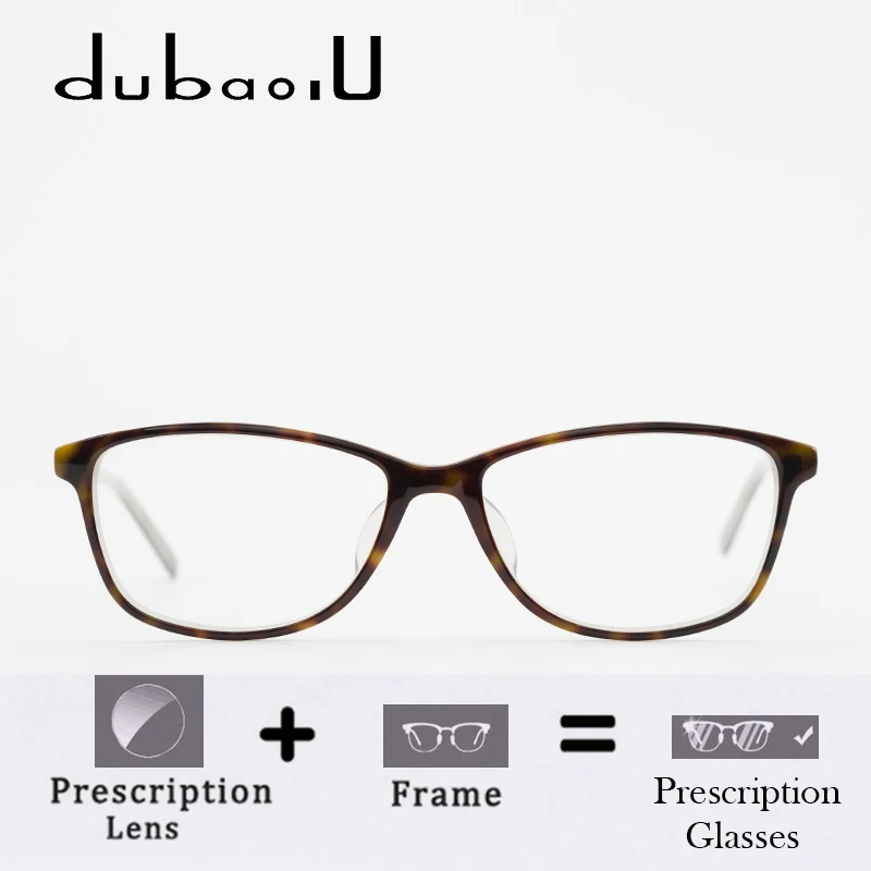 

Acetate Prescription Glasses Fashion Brand Designer Computer Myopia Clear Optical Prescription Eyeglasses High Quality #68003