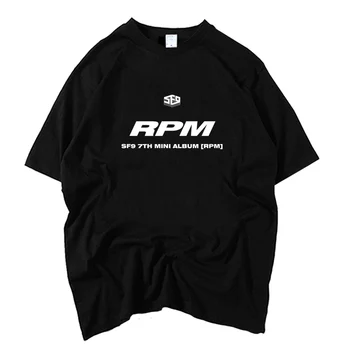 

Summer style kpop sf9 sensational feelings new album rpm same printng o neck short sleeve t shirt unisex t-shirt 5 colors
