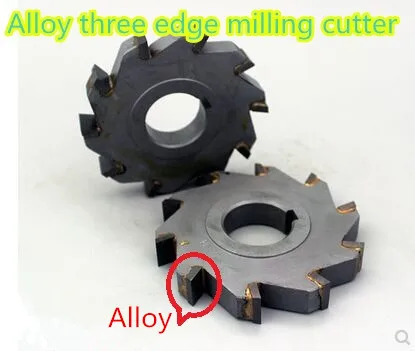 

Free delivery 1PCS Outside diameter 63 alloy with three edge milling cutter, Alloy milling cutter,Suitable for processing groove