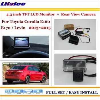 

Auto Camera For Toyota Corolla E160 E170 Levin 2013-2015 Car Reverse Rear Camera 4.3" LCD Monitor Parking System