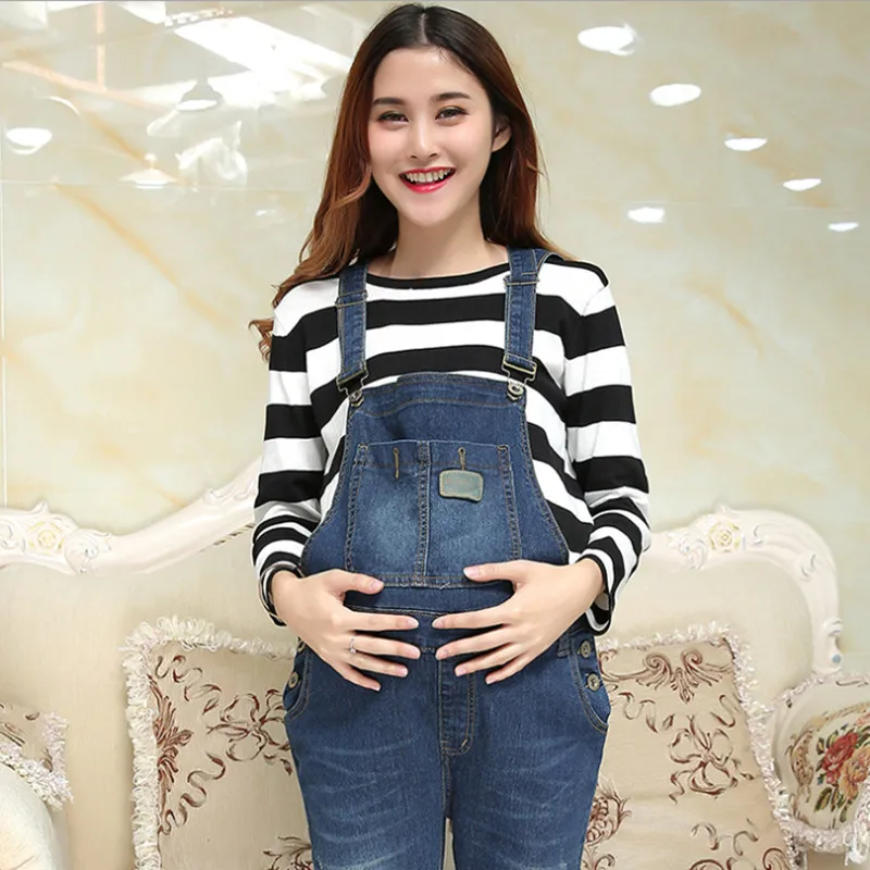 Pregnant women's clothes Pregnant women Jeans bibs Pregnant women's jeans ropa embarazada maternity zwanger pregnancy clothes