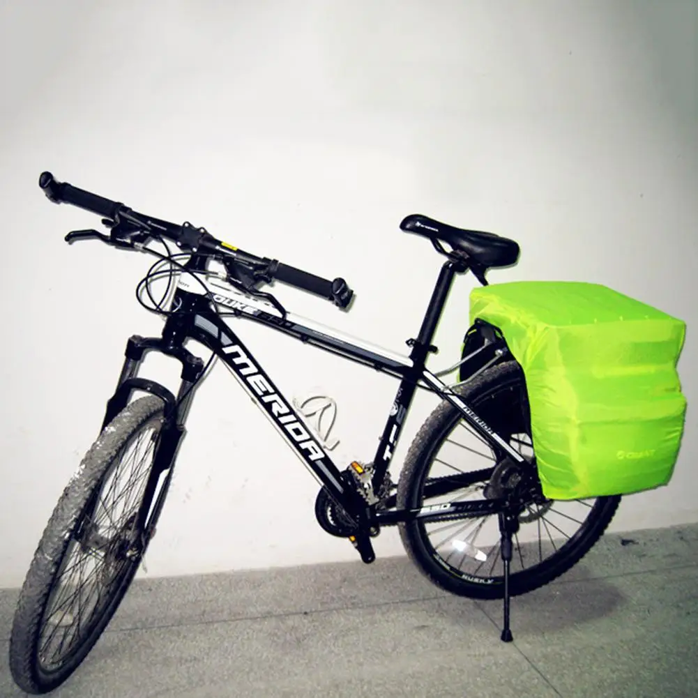 Discount Waterproof Mountain Bike Saddle Bag Rain Cover Mountain Bike Road Bike Back Seat Shelf Bag Luggage Bag Seatpost Bag Rain Cover 5