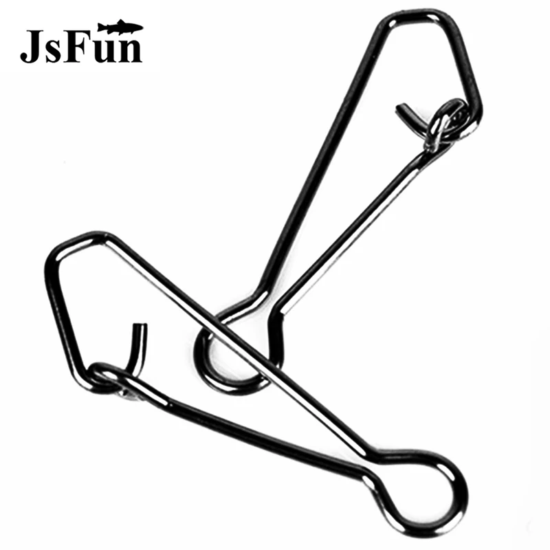 

50pcs Stainless Steel Fishing Swivels Size0~6 Fishhook Line Connector Fishing Tackle Rolling Snap Swivels PJ110