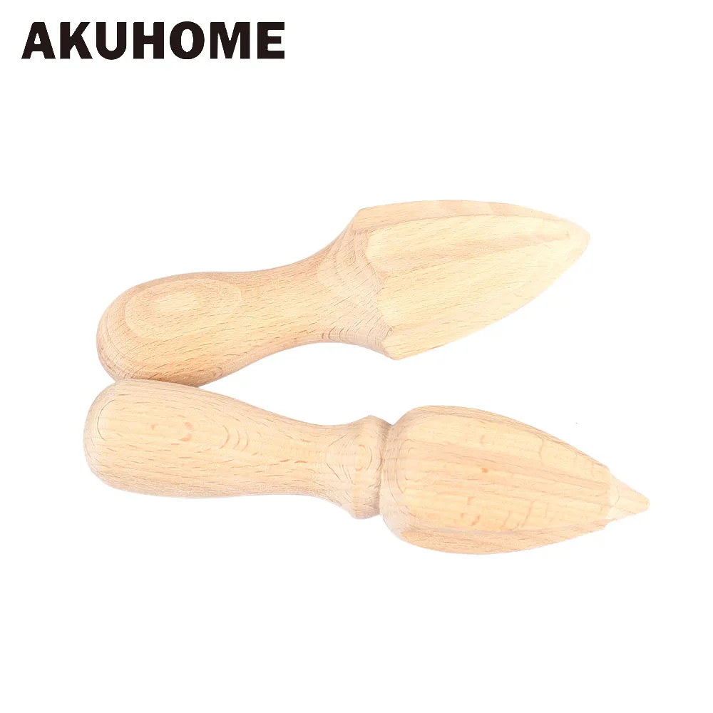 

Japanese solid wood series beech lemon hammer creative manual juicer kitchen gadget