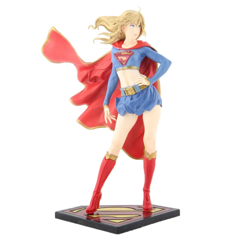 DC Comics Bishoujo Вселенная Супергерл фигурка Kotobukiya полная коллекционная игрушка 21 см