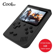COOL DIER мини игровая консоль 8 бит Ретро карманный портативный игровой плеер встроенный 168 классические игры дети Ностальгический игровой плеер