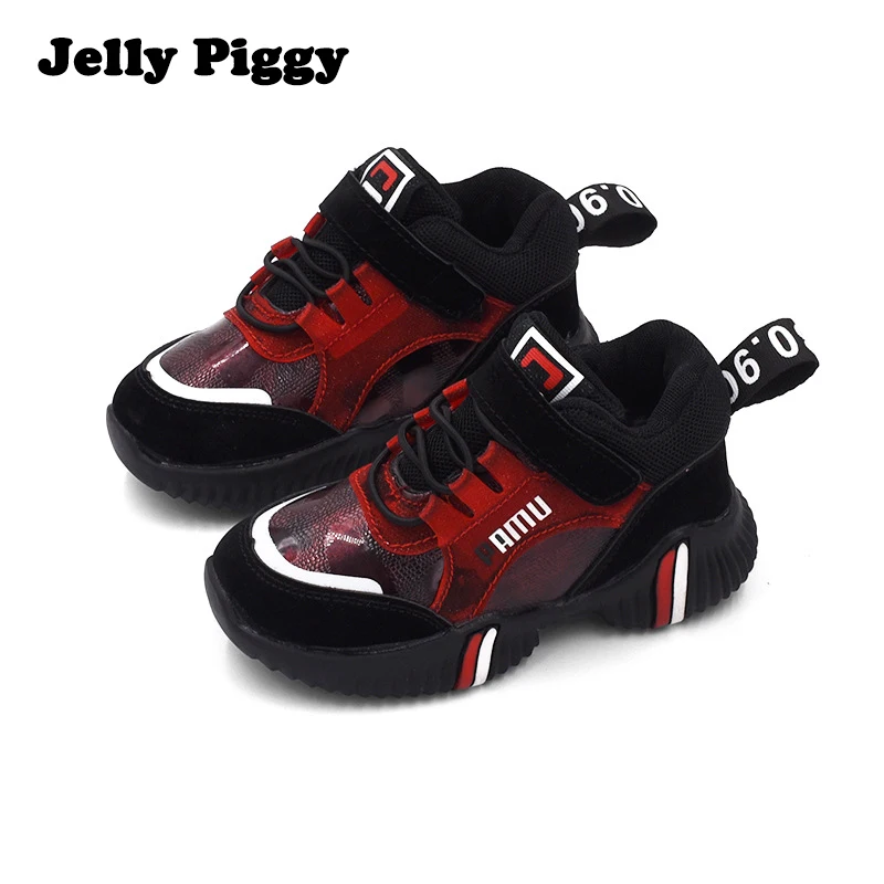 

Jelly Piggy Kids Shoes Girls Sports Shoes New Boys Casual Soft Bottom Running Shoes Children Casual Shoes For Little Kid/Big Kid