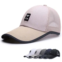 На открытом воздухе Спорт Гольф шапки Беговые солнцезащитные кепки мужская бейсбольная шляпа для студентов путешествия конский хвост бейсболка