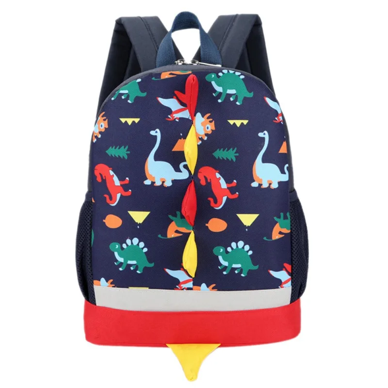 Динозавр плюшевые рюкзаки анти-потеря поводок мальчик девочка сумка плюшевый Детский рюкзак - Цвет: A16