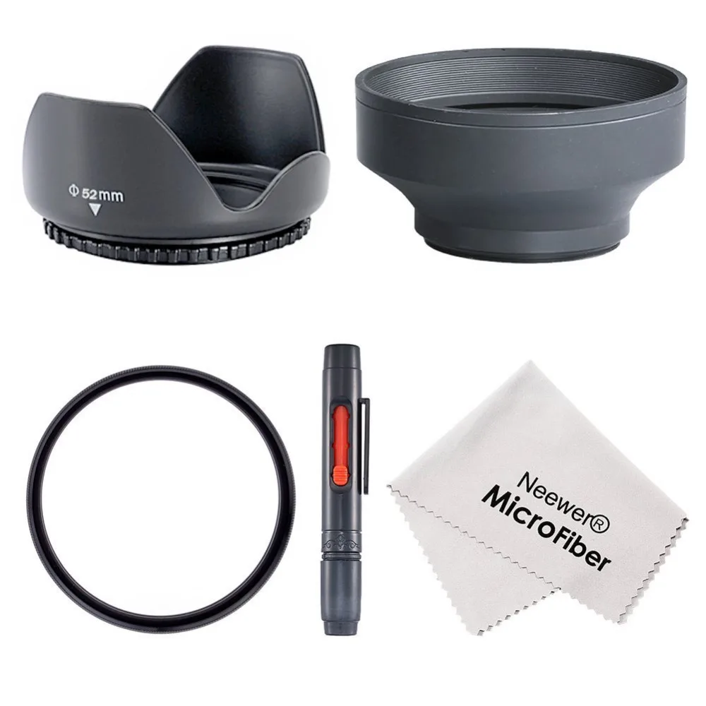Neewer 52MM Lens Accessory Kit for NIKON D7100 D7000 D5300 D5200 D5100
