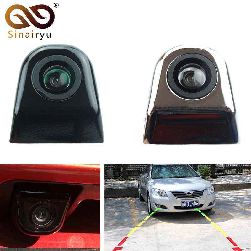 Kopen Sinairyu Metalen Body Auto Reverse Backup Camera Auto CCD Achteruitrijcamera voor Auto DVD Monitor Parkeersysteem