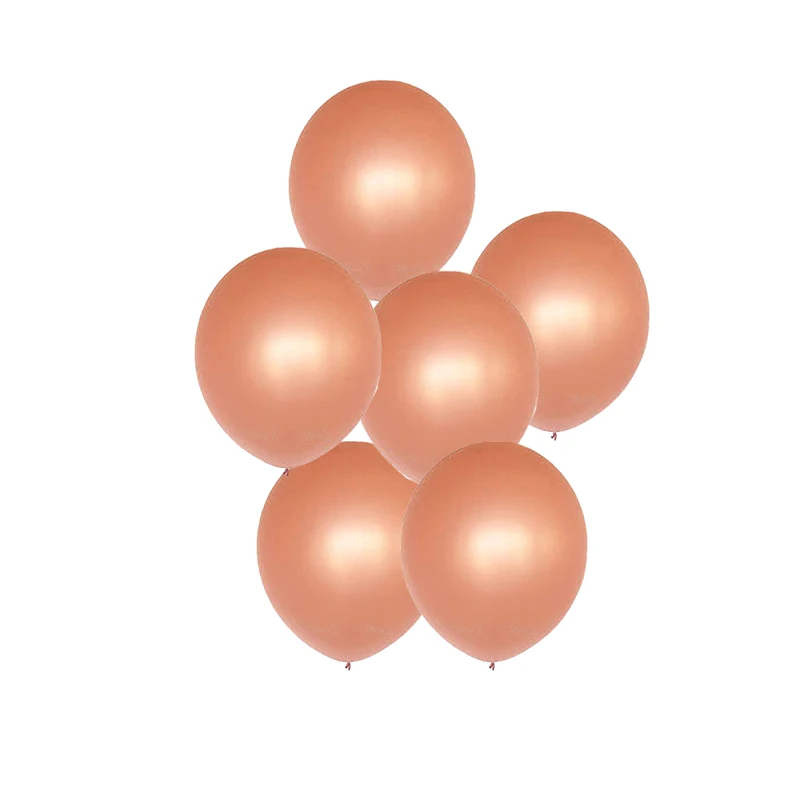 

12 Pieces 12 inch Rose Gold Latex Balloons Wedding Decorations Birthday Party Decorations Helium Balloon Event Party Supplies