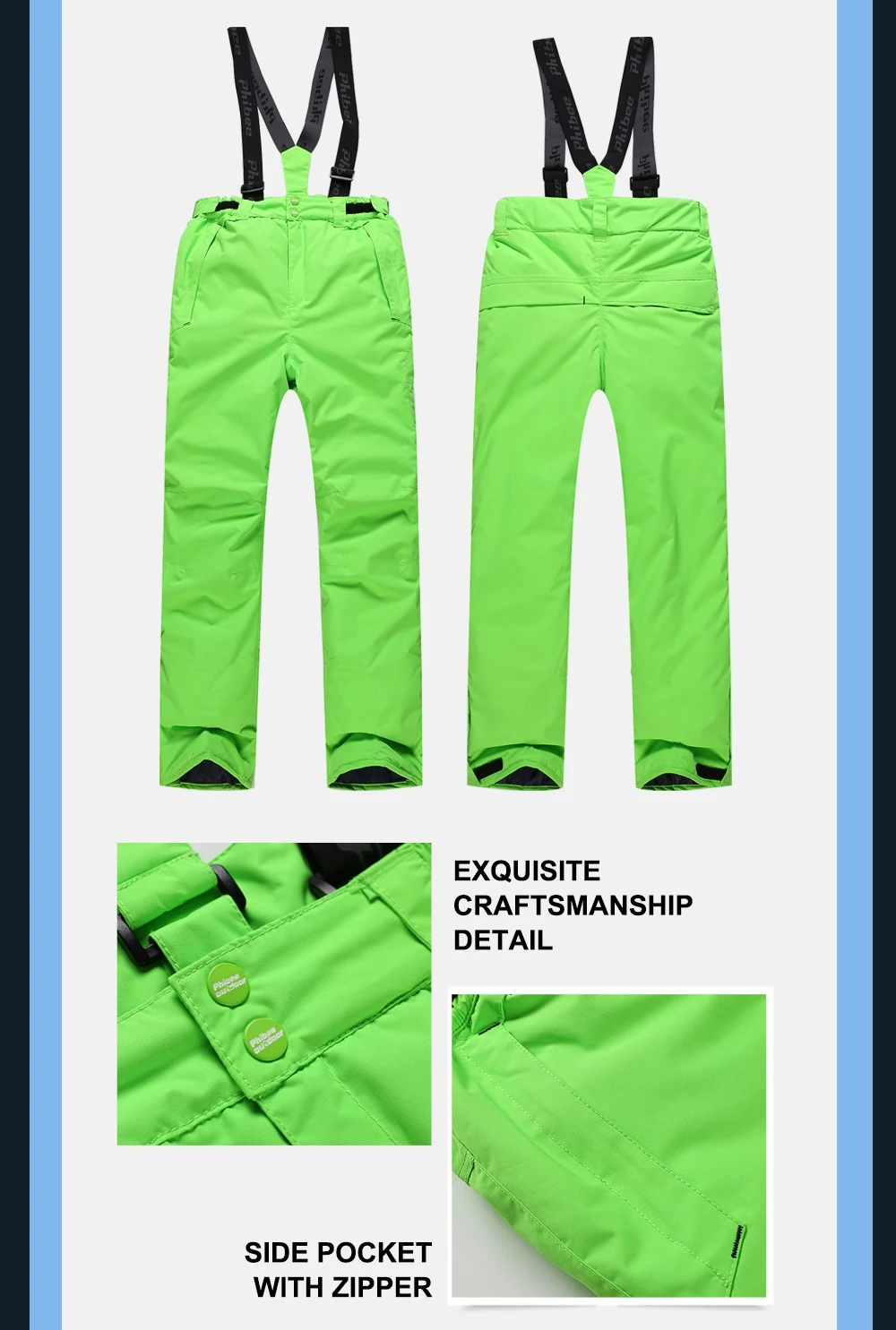 Phibee/лыжный костюм; одежда для маленьких мальчиков; теплые водонепроницаемые ветрозащитные комплекты для сноуборда; зимняя куртка; детская одежда; одежда для детей