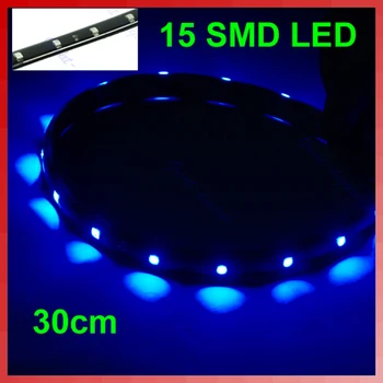 

1PC Strip Light SMD3528 LED Car Motor Neon Flexible Waterproof 12V Lamp New #20/22W