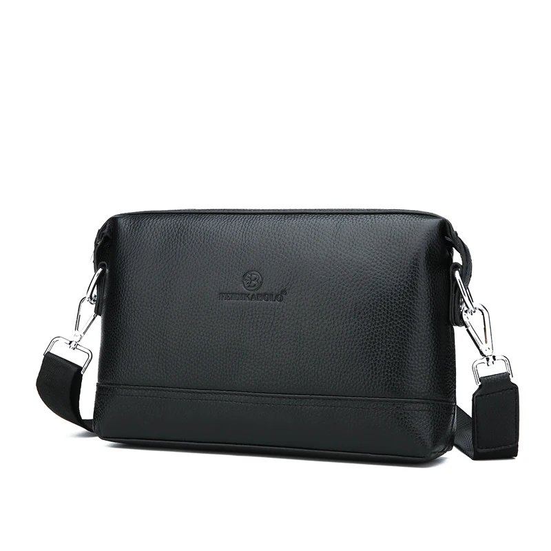 Goedkoop FEIDIKABOLO NIEUWE Lederen Schoudertassen Mannen Messenger Bag Promotionele Kleine Crossbody Bag Business Man Bag Multifunctionele