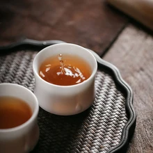 TANGPIN Dehua керамические чайные чашки белого фарфора чайная чашка ручной работы китайская чашка кунг-фу посуда для напитков