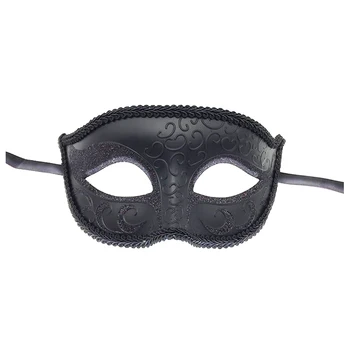 

High Quality Top-grade Plastic Half-face Masks for Masquerade Halloween Party Masks Men and Women