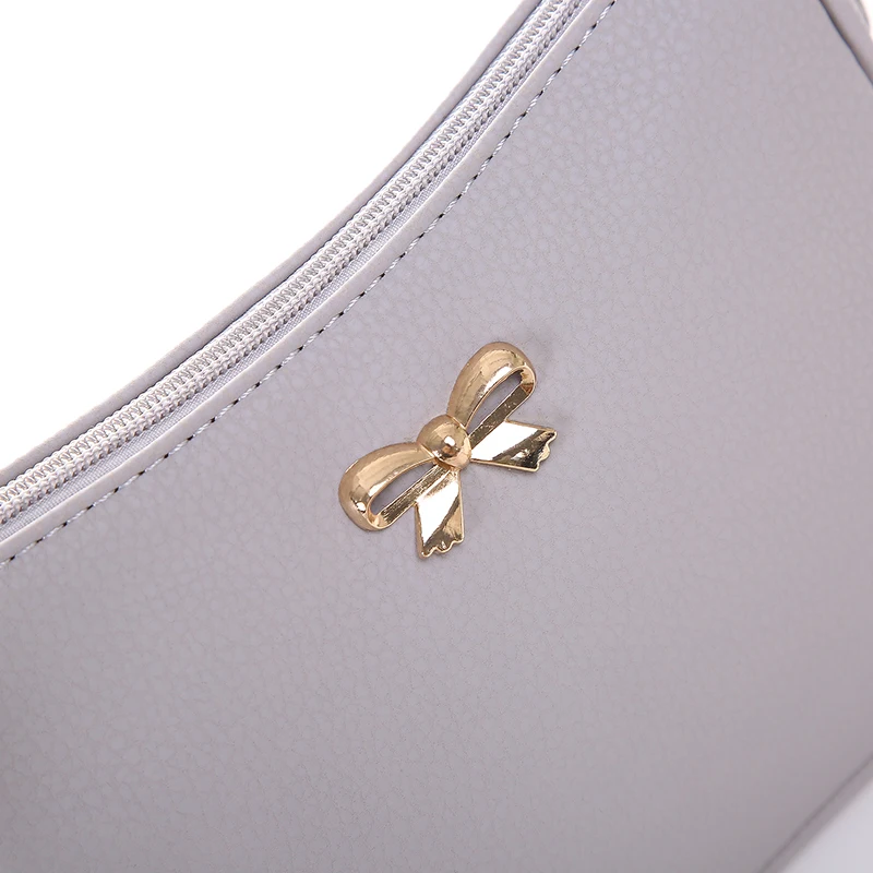 Модная винтажная милая маленькая сумочка с бантом, женская сумка-клатч, известный бренд, сумки через плечо, LS463