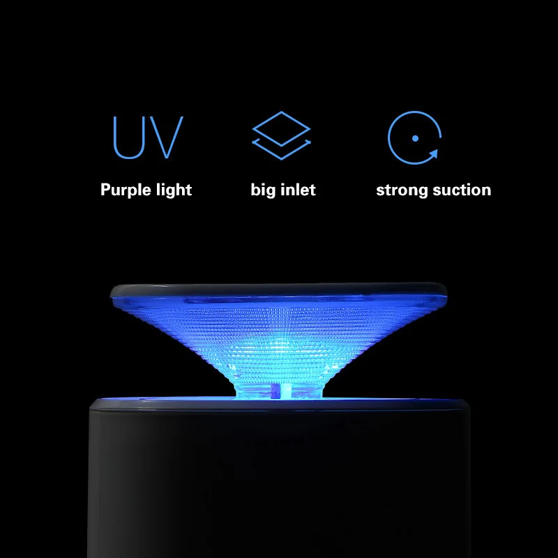 Немой безрадиационный фотокатализатор УФ-Вредителей, убивающий свет, анти-москитная лампа, репеллент USB, электрическая ловушка для комаров