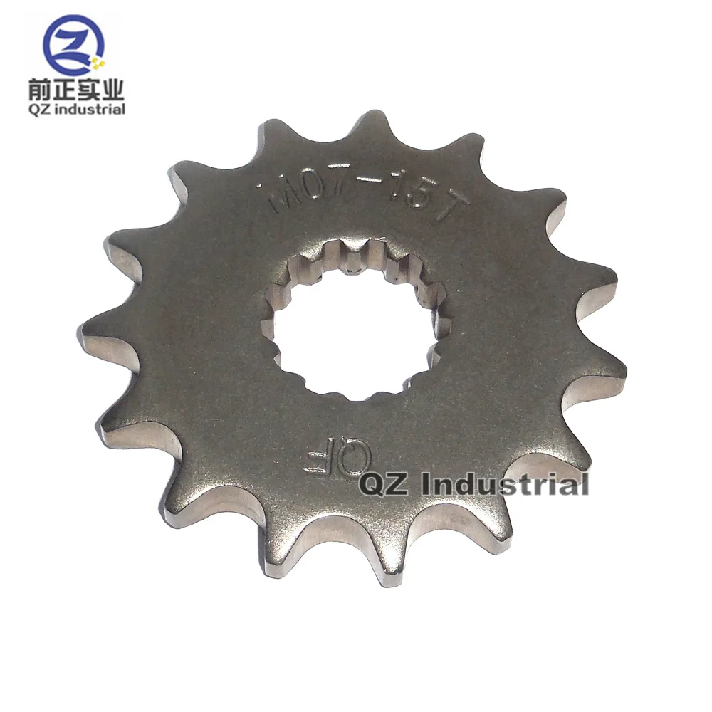 QZ промышленный Новый и оригинальный мотоцикл QM200 GS200 QS200 DR200 GXT200 QM200GY 428-15T 428 15T