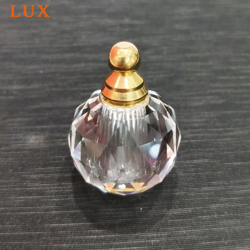 LUX Cut натуральные Кристальные Гранёные камни камень подвеска в виде бутылочки