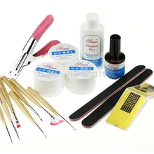 Горячие акриловые ногти с uv-фильтром скульптурный УФ-гель стартовый набор/комплект