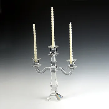 

Wedding creative Party Candle Holders Personalized wedding centerpieces Glass Crystal candlestick Living Room Home Decoration