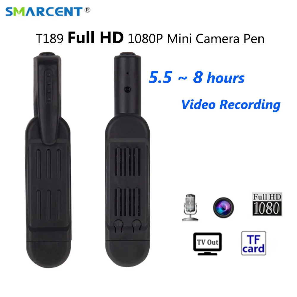 

T189 Full HD 1080P Mini Camera Video Voice Recording Pen Camera Recorder Digital 12MP DV DVR Micro Camera Mini Camcorder pk SQ11