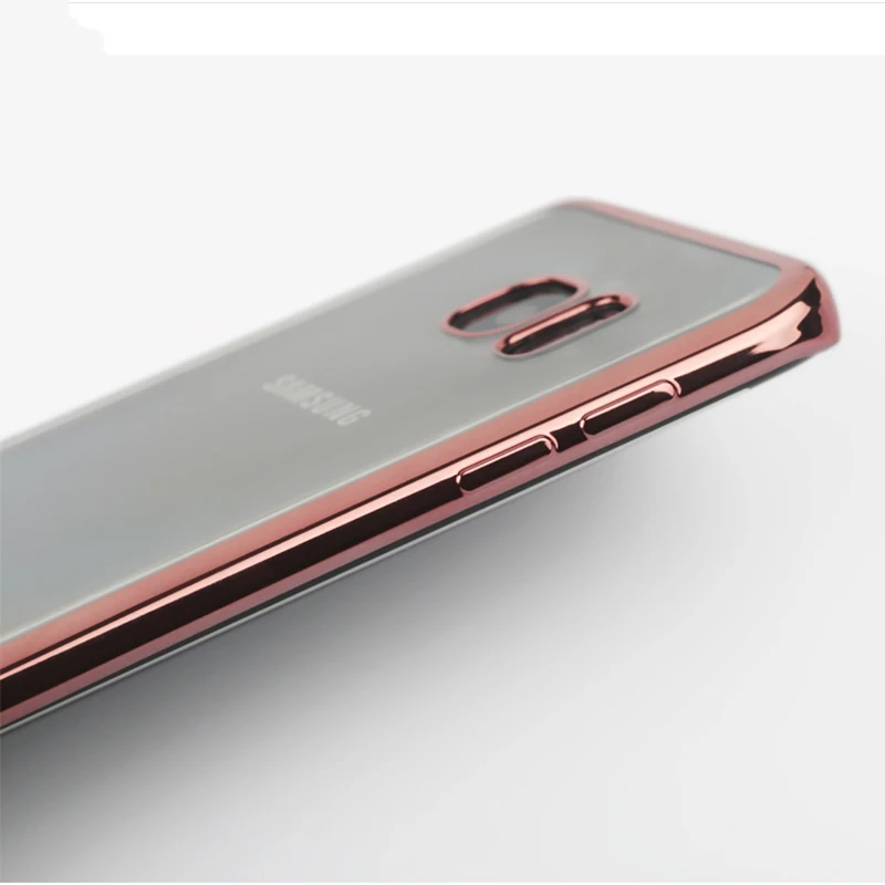 Роскошный прозрачный мягкий чехол для телефона samsung Galaxy S8 S7 S6 Edge Plus задняя крышка для samsung A3 A5 A7 J3 J5