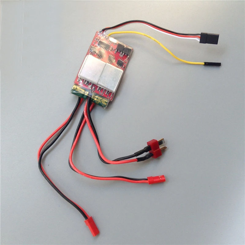 1 шт. 20A двунаправленный матовый ESC 2S Lipo двухсторонний электронный регулятор с