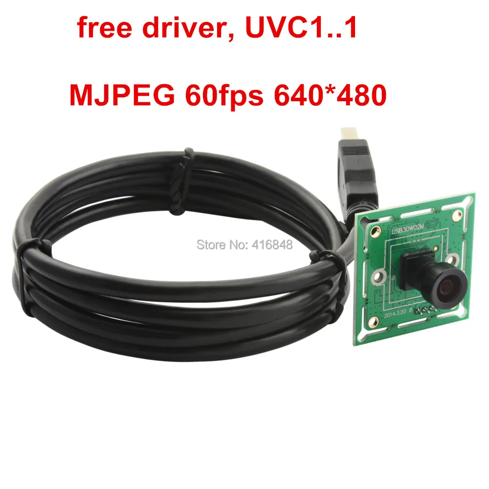 HD M7 100 градусов Объектив 32*32 мм 480P VGA OV7725 UVC видео cmos датчик usb модуль камеры|module