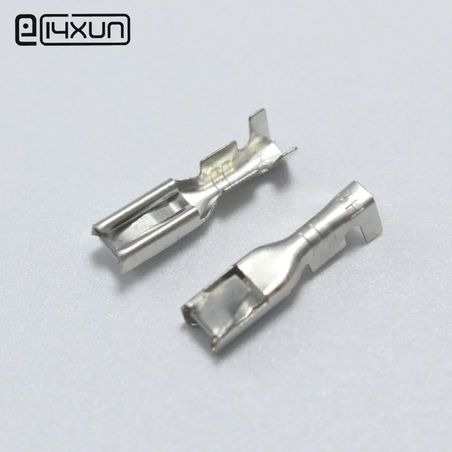 50Pcs 2.8mm Copper Female Crimp Terminal Car Automobile Connector Spade