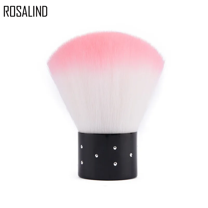

ROSALIND 1PC Nail Brush For Acrylic & UV Gel Nail Art Dust Pedicure Tool Soft Nail Gel Brush Polish Manicure Clean Nail Polish