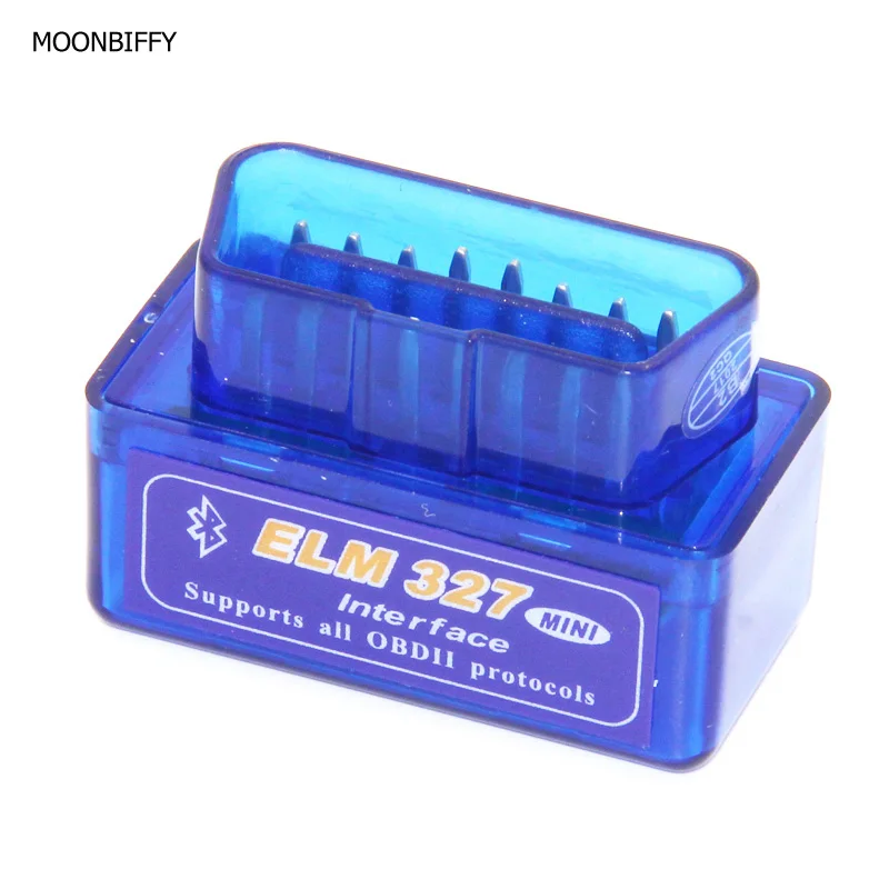 Moonbiffy мини ELM327 Bluetooth V2.1 OBD2 автомобиля диагностический инструмент Мини ELM 327 Bluetooth для Android/Symbian для OBDII протоколов