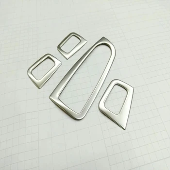 

Car Styling Inner Door Window Switch Cover 4pcs For Mercedes Benz GLC X253 / C Class W205 Only Left Handle Driving