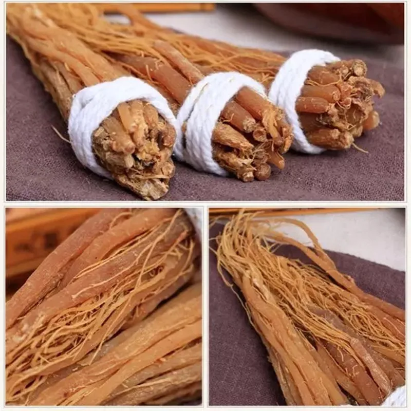 Raiz de Ginseng Vermelho de Alta Melhorar a Imunidade Qualidade por 10 Anos Anti-fadiga Anti-envelhecimento Frete Grátis 50g-1000g 5 qualidade por 10 anos, melhorar a imunidade,