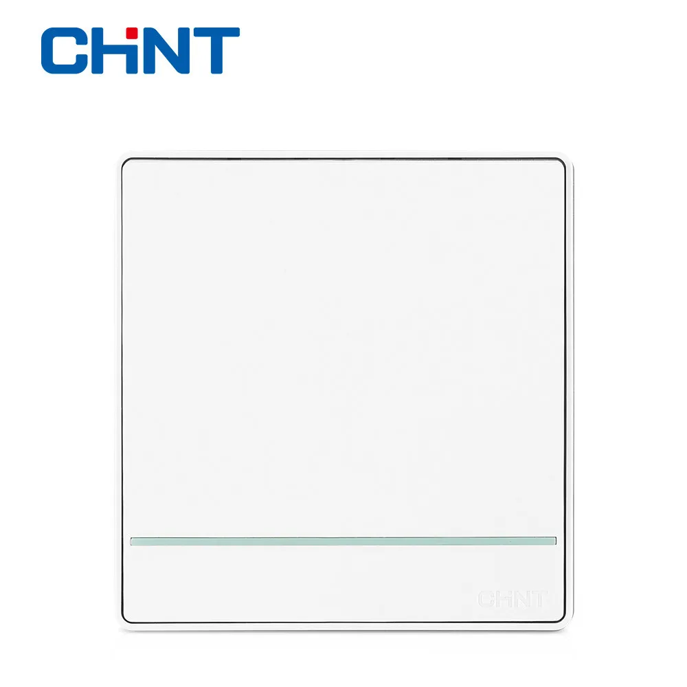 Chint Electric Double Light Switch Wall Switch New2d Panel Switch One Gang Two Way 16a