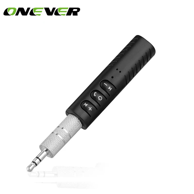 

Mini Wireless Bluetooth Car Kit Hands free Bluetooth 3.5mm Jack Audio jack Receiver Adapter AUX for Speaker Headphone