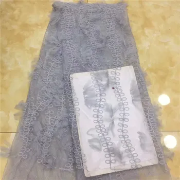 

New fahsion wedding/party mesh cloth French tulle lace fabric African net lace material PDN306(5yards/lot)