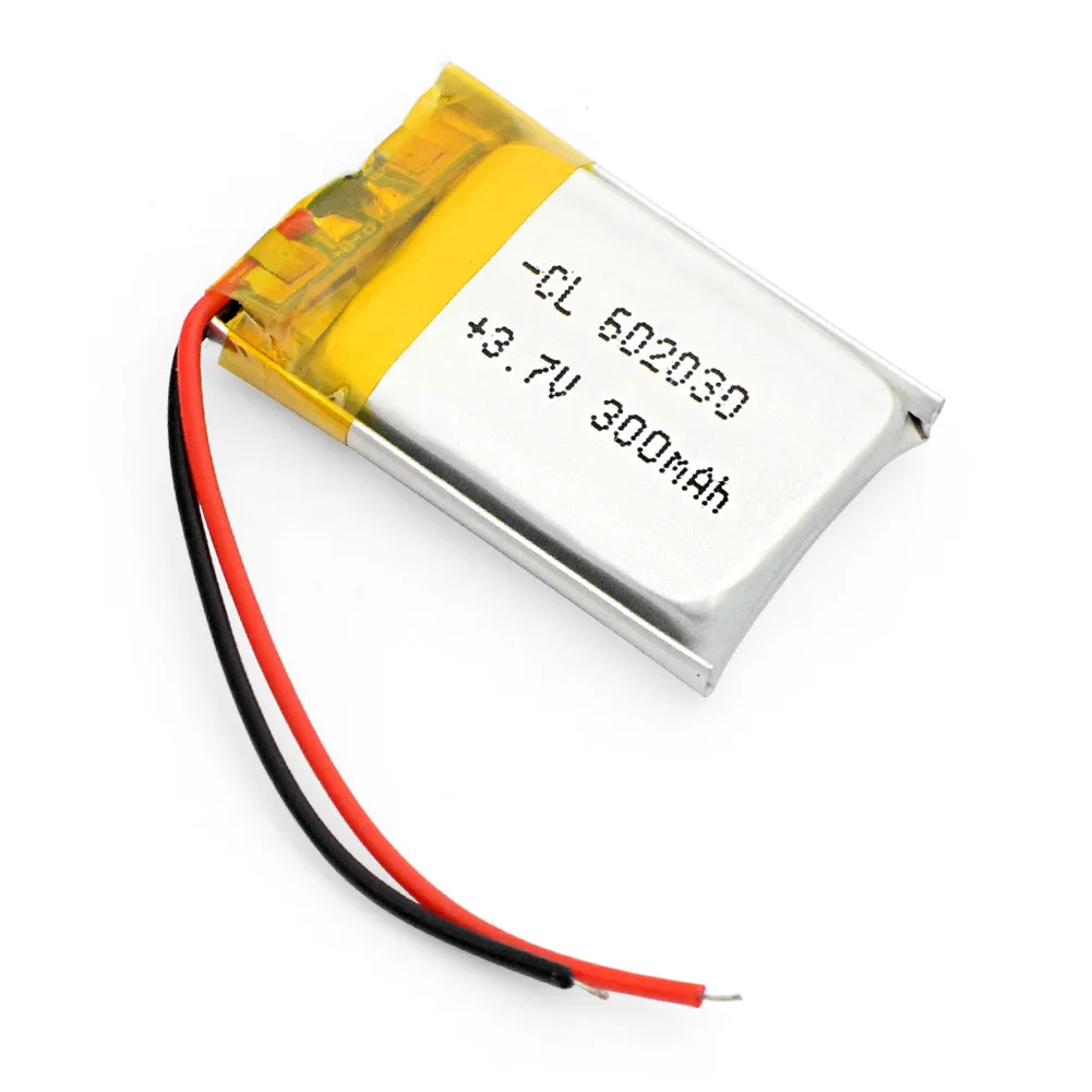 300 мАч 602030 3 7 в литий полимерный аккумулятор Bluetooth MP3 MP4 Смарт часы беспроводная