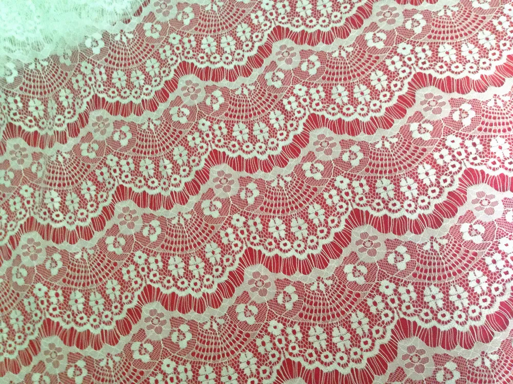 5 м/лот 150 см 59 дюймов ширина цвета слоновой кости кружевной бюстгальтер кружевной французское кружевная ткань для DIy свадебные, вуаль юбка-американка, шарф, платье